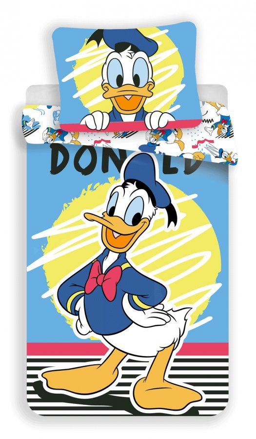 Povlečení Donald Duck 03 140x200, 70x90 cm - Licenční povlečení