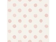 Vliesová tapeta růžové puntíky Bambino XIX 252019 | Lepidlo zdarma Tapety Rasch - Tapety Bambino