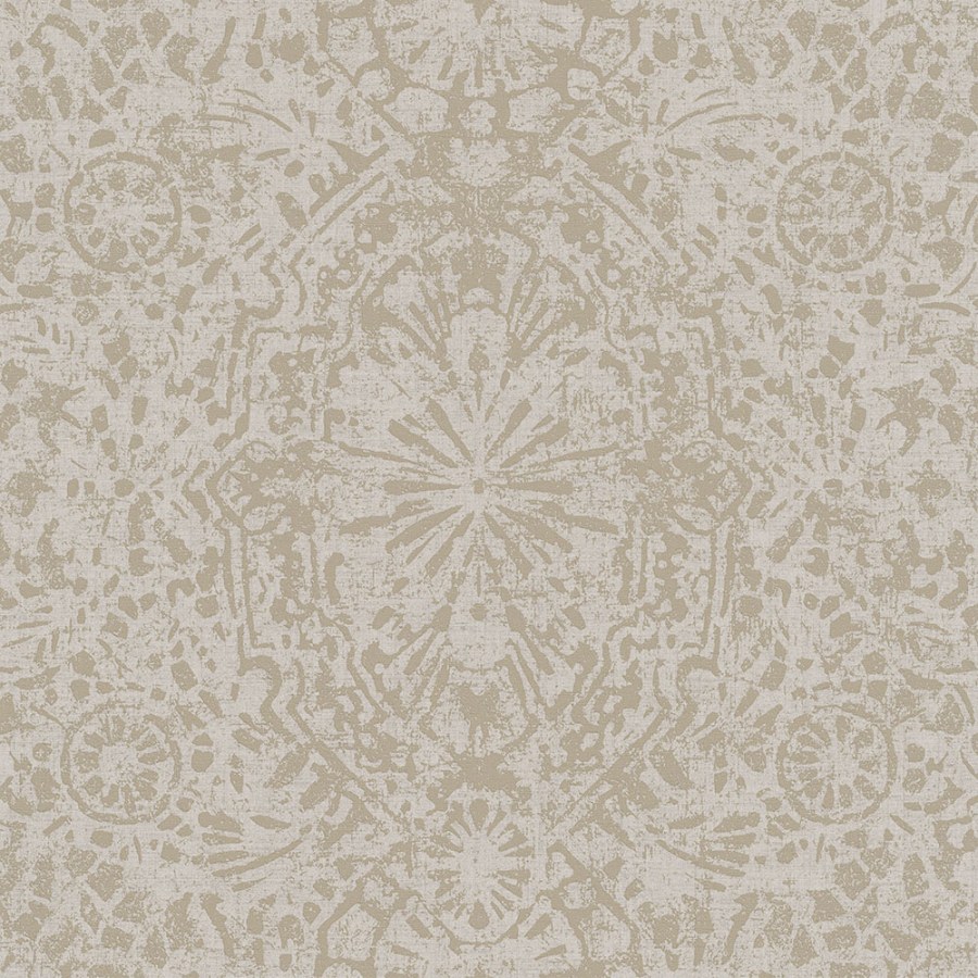 Okrově-béžová vliesová tapeta | damaškový vzor EE3104 | Elementum | Grandeco - Tapety Elementum