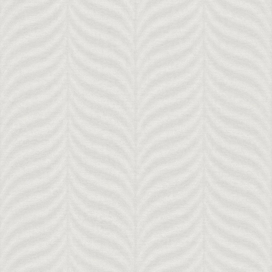 Šedo-krémová vliesová tapeta | grafický vzor peříček EE1301 | Lepidlo zdarma