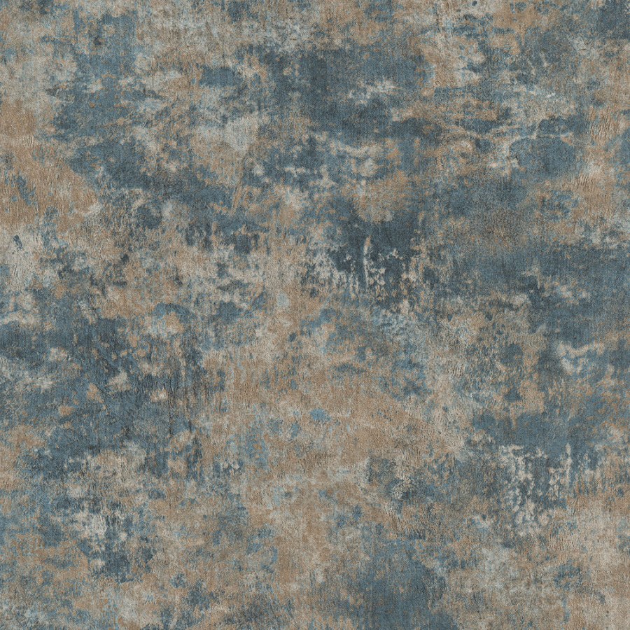 Hnědo-tyrkysová vliesová tapeta | beton EE1201 | Lepidlo zdarma - Tapety Elementum