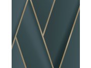 Zelená geometrická vliesová omyvatelná tapeta na zeď 234804 | Lepidlo zdarma Tapety Vavex - Tapety Premium Selection