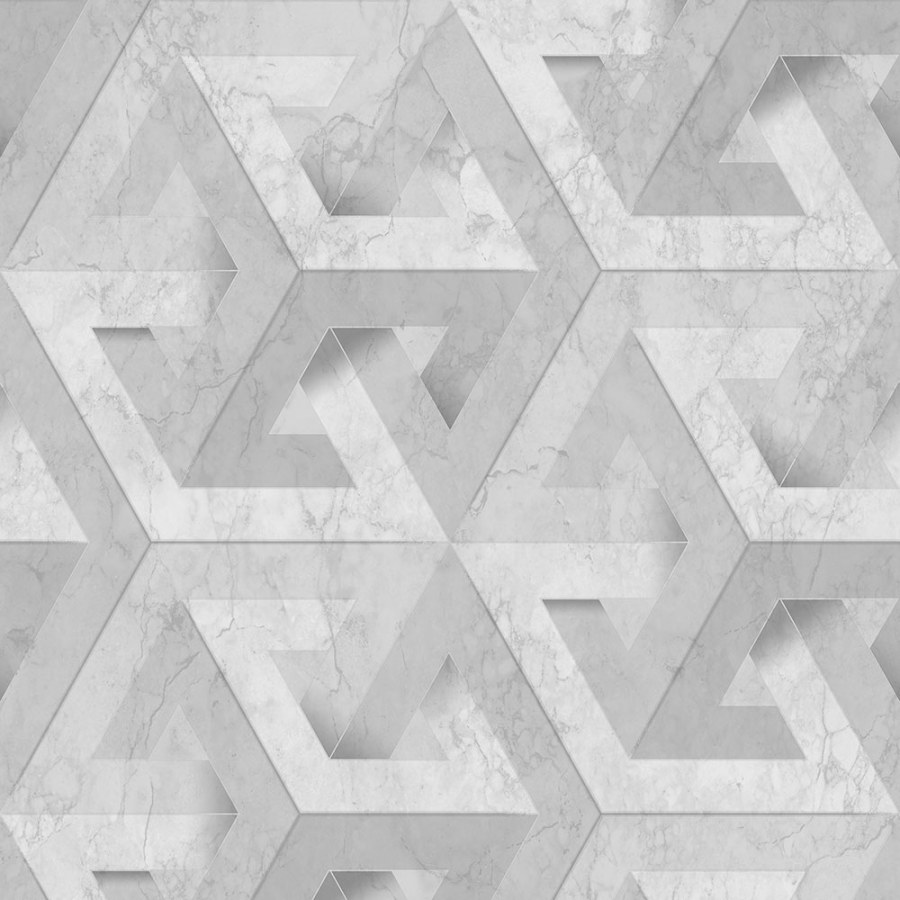 Geometrická mramorovaná vliesová omyvatelná tapeta na zeď 234719 | Lepidlo zdarma