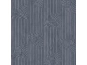 Tmavě modrá geometrická vliesová omyvatelná tapeta na zeď 231601 | Lepidlo zdarma Tapety Vavex - Tapety Premium Selection