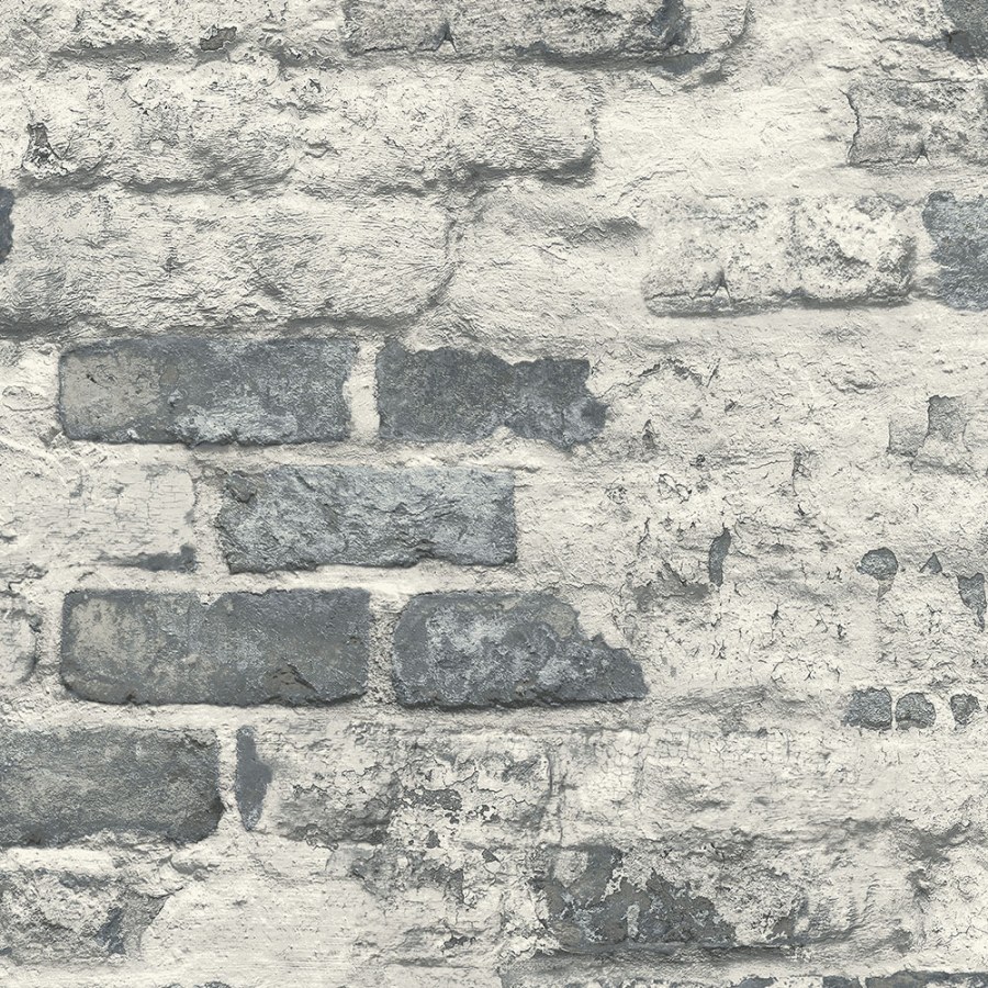 Vliesová tapeta šedá cihlová zeď A58102 | Lepidlo zdarma