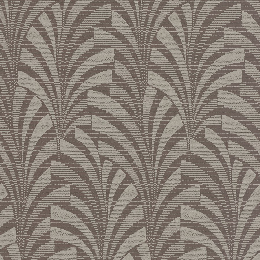 Hnědo-šedá vliesová tapeta s ornamenty A53302 | Lepidlo zdarma