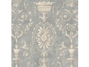 Luxusní vliesová tapeta se zámeckými ornamenty na šedém štukovém podkladu | 27408 | Lepidlo zdarma Tapety Vavex - Tapety Limonta - Tapety Electa