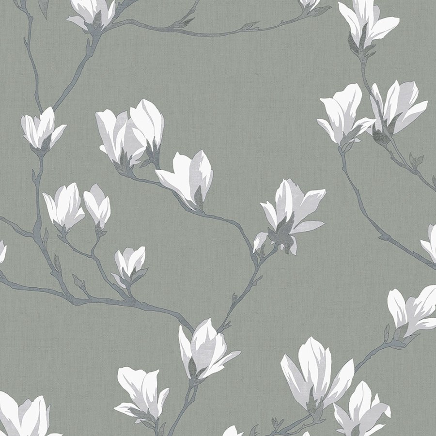 Vliesová tapeta s květy magnólií 113354 | Lepidlo zdarma - Tapety Laura Ashley