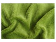 Prostěradlo mikroflanel kiwi (zelená)