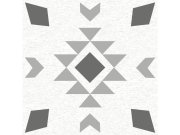 Samolepicí podlahové pvc čtverce etno šedý vzor 2745063 Samolepící dlažba