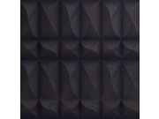 Černá geometrická obrazová vliesová tapeta Z80085 Philipp Plein 300x300 cm