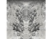 Obrazová vliesová tapeta šedý mramor Z80069 Philipp Plein 300x300 cm Tapety Vavex - Tapety Zambaiti Parati - Philipp Plein