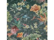 Obrazová vliesová tapeta s exotickými květinami Z80065 Philipp Plein 300x300 cm