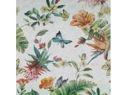 Obrazová vliesová tapeta s exotickými květinami Z80064 Philipp Plein 300x300 cm