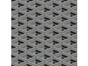 Luxusní stříbrná geometrická vliesová tapeta na zeď Z76006 Vision Tapety Vavex - Tapety Zambaiti Parati - Vision