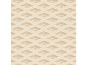 Luxusní béžová geometrická vliesová tapeta na zeď Z76036 Vision Tapety Vavex - Tapety Zambaiti Parati - Vision