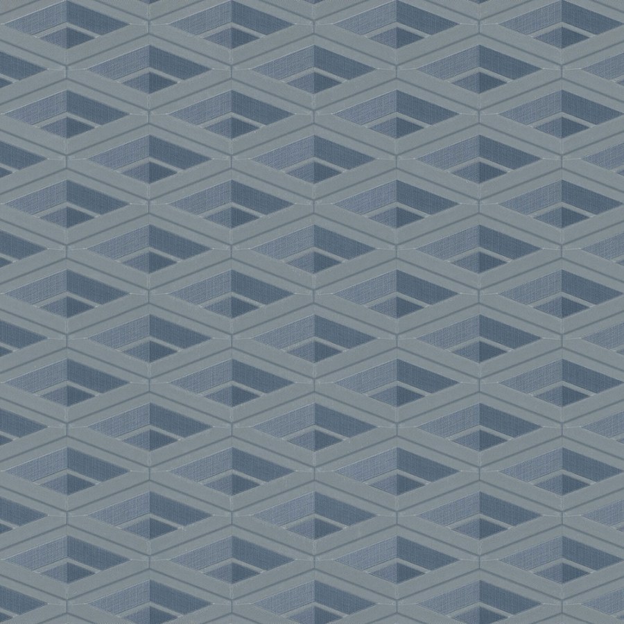 Modro-stříbrná geometrická vliesová tapeta na zeď Z76050 Vision - Vision