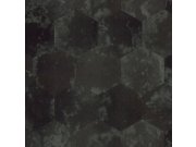 Luxusní tapeta na zeď černé hexagony Z80001 Philipp Plein Tapety Vavex - Tapety Zambaiti Parati - Philipp Plein