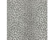 Šedá vliesová tapeta s vinylovým povrchem imitace gepardí kožešiny Z80045 Philipp Plein Tapety Vavex - Tapety Zambaiti Parati - Philipp Plein