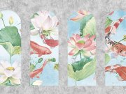Vliesová obrazová tapeta Podloubí s vodní plochou Z66868 510 x 300 cm Satin Flowers