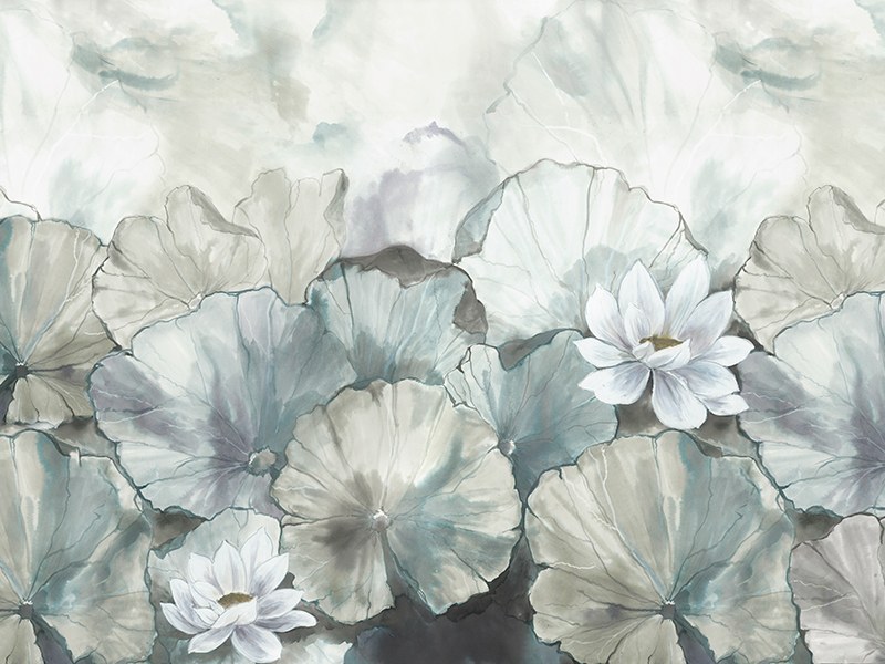 Vliesová obrazová tapeta Květy s listy Z66873 510 x 300 cm Satin Flowers - Satin Flowers