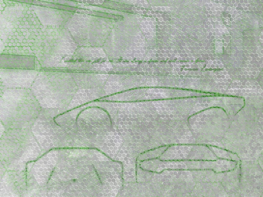 Luxusní grafická obrazová tapeta Z90058 330 x 300 cm Automobili Lamborghini 2 - Automobili Lamborghini 2