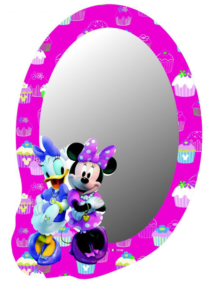 Dekorace zrcadlo Minnie a kamarádka DM-2101, 15x22 cm