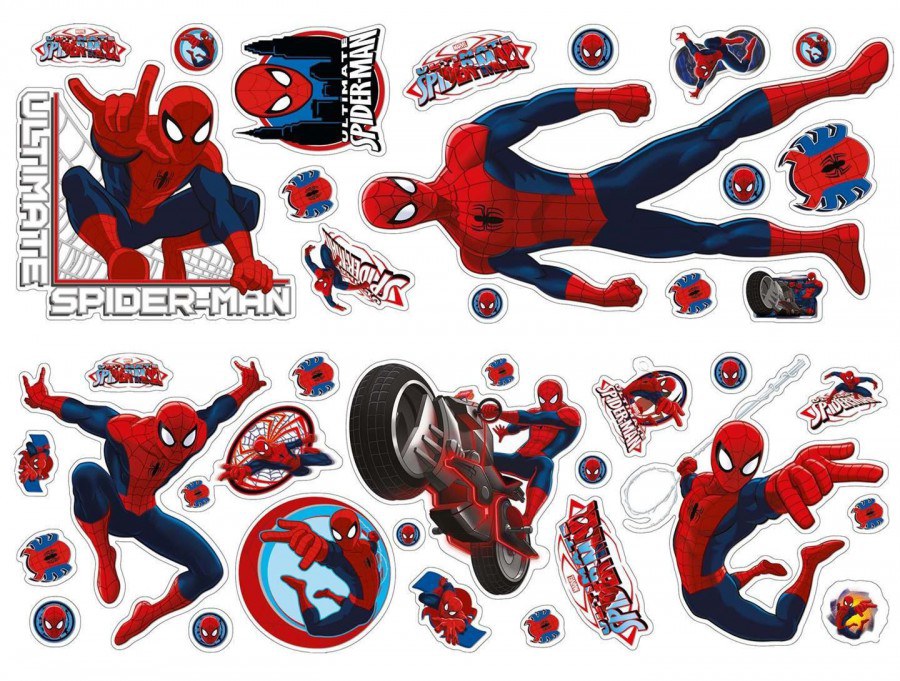 Samolepicí dekorace Spiderman D40268, 70x50 cm
