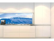 Samolepicí fototapeta do kuchyně KI-180-120 Reykjavík | 180 x 60 cm Samolepící fototapety - Na kuchyňskou linku