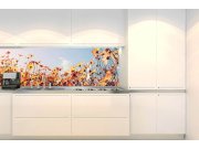 Samolepicí fototapeta do kuchyně KI-180-123 Jarní louka | 180 x 60 cm Samolepící fototapety - Na kuchyňskou linku