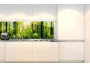 Samolepicí fototapeta do kuchyně KI-180-133 Svěží les | 180 x 60 cm