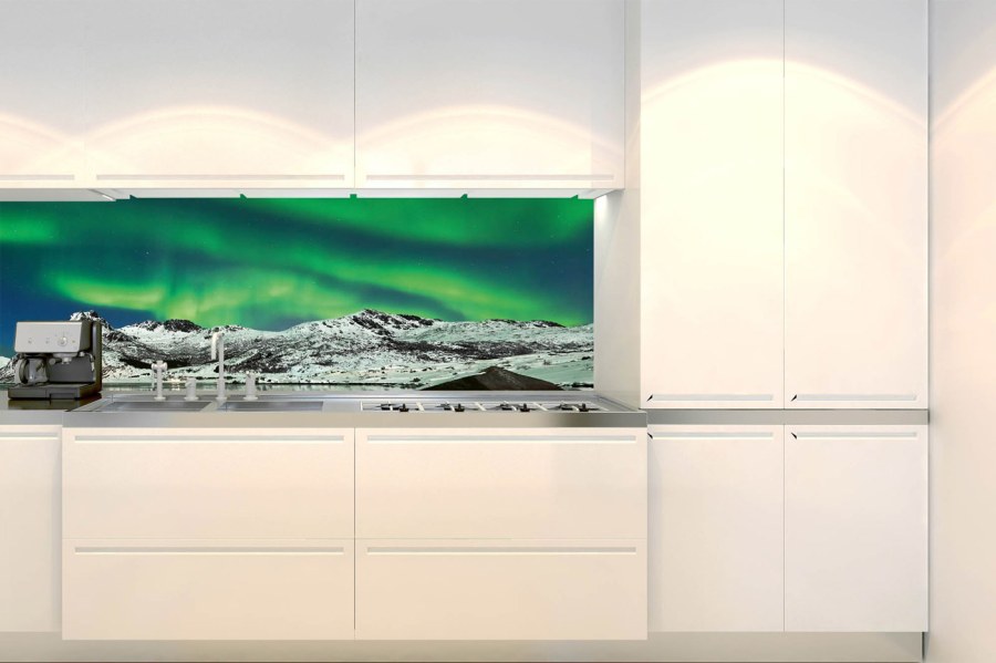 Samolepicí fototapeta do kuchyně KI-180-139 Aurora | 180 x 60 cm - Na kuchyňskou linku