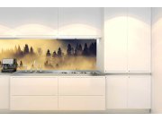 Samolepicí fototapeta do kuchyně KI-180-142 Lesní krajina | 180 x 60 cm Samolepící fototapety - Na kuchyňskou linku