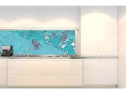 Samolepicí fototapeta do kuchyně KI-180-148 Oprýskaná zeď | 180 x 60 cm Samolepící fototapety - Na kuchyňskou linku