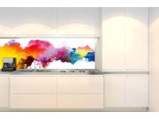 Samolepicí fototapeta do kuchyně KI-180-159 Barevný abstrakt | 180 x 60 cm Samolepící fototapety - Na kuchyňskou linku