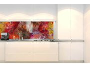 Samolepicí fototapeta do kuchyně KI-180-160 Abstraktní zeď | 180 x 60 cm Samolepící fototapety - Na kuchyňskou linku