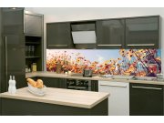 Samolepicí fototapeta do kuchyně KI-260-123 Jarní louka | 260 x 60 cm