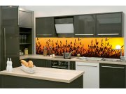 Samolepicí fototapeta do kuchyně KI-260-128 Rákos | 260 x 60 cm Samolepící fototapety - Na kuchyňskou linku