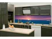Samolepicí fototapeta do kuchyně KI-260-138 Východ slunce | 260 x 60 cm Samolepící fototapety - Na kuchyňskou linku