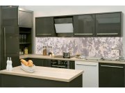 Samolepicí fototapeta do kuchyně KI-260-152 Výstřední zeď | 260 x 60 cm Samolepící fototapety - Na kuchyňskou linku