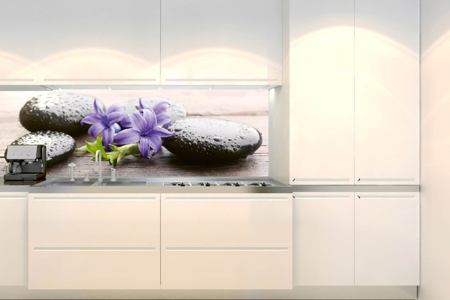 Samolepicí fototapeta do kuchyně KI-180-173 Lávové kameny | 180 x 60 cm - Na kuchyňskou linku