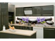 Samolepicí fototapeta do kuchyně KI-260-173 Lávové kameny | 260 x 60 cm Samolepící fototapety - Na kuchyňskou linku