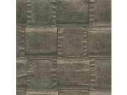 Luxusní vliesová tapeta na zeď imitace tmavě šedé kůže 64808 | Lepidlo zdarma Tapety Vavex - Tapety Limonta - Tapety Materea