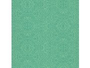 Zelená vliesová tapeta s ornamentálním vzorem 375164 Sundari Eijffinger