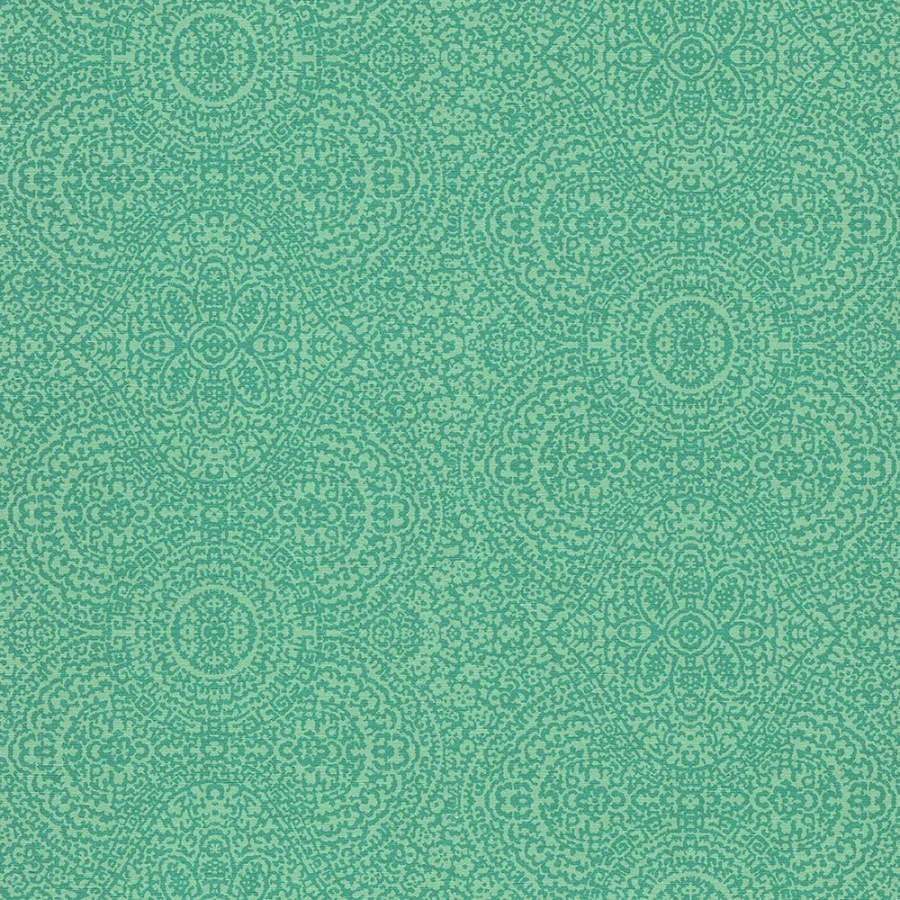 Zelená vliesová tapeta s ornamentálním vzorem 375164 Sundari Eijffinger - Sundari
