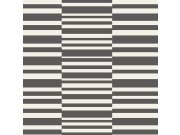Černo-bílá geometrická vliesová tapeta 377162 Stripes+ Eijffinger