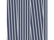 Tapeta vliesová modrobílé proužky 377120 Stripes+ Eijffinger
