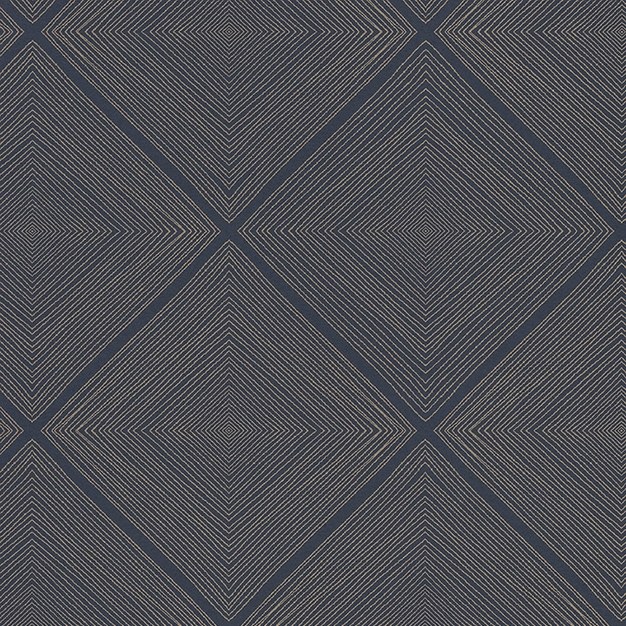 Modrozlatá geometrická vliesová tapeta 366021 Geonature Eijffinger - Geonature