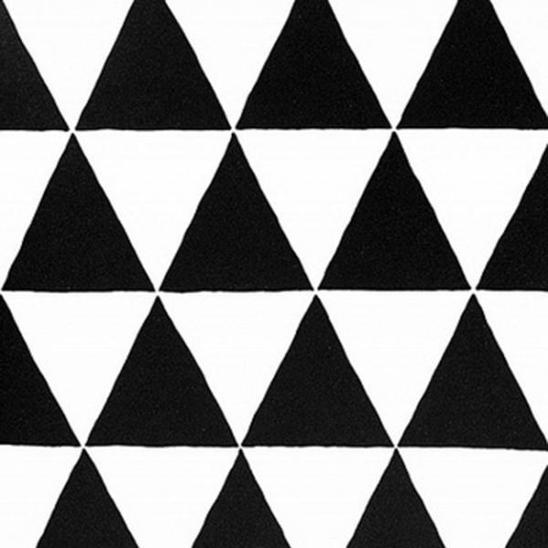Černobílá tapeta vliesová trojúhelníky 356011 Black a Light Eijffinger - Black a Light