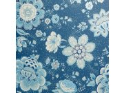 Modrá květinová vliesová tapeta 341013 Pip Studio 4 Eijffinger Tapety Eijffinger - Pip Studio 4